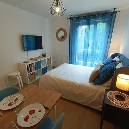 Studio Cosy Neuf + Lit Bebe A 4 Minutes Rer A Montévrain Buitenkant foto